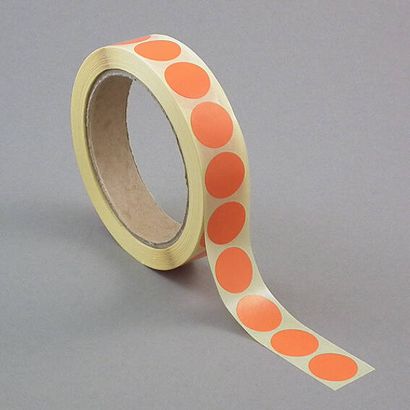 Markierungspunkte aus Papier 30 mm | orange