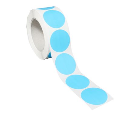 Markierungspunkte aus Papier 40 mm | hellblau