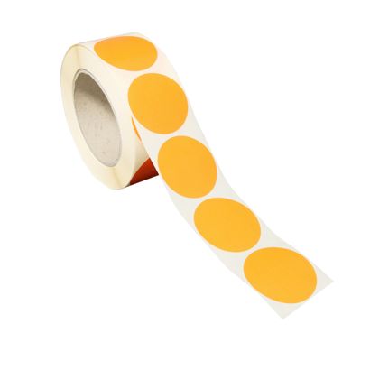 Markierungspunkte aus Papier 40 mm | orange