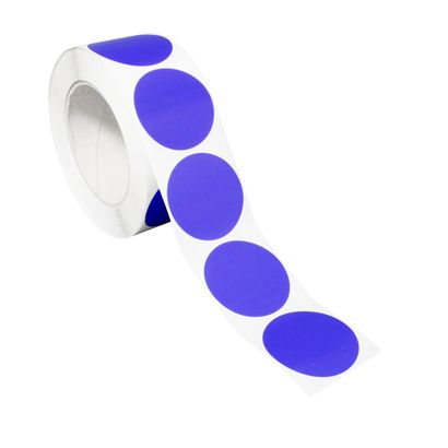 Markierungspunkte aus Papier 50 mm | dunkelblau