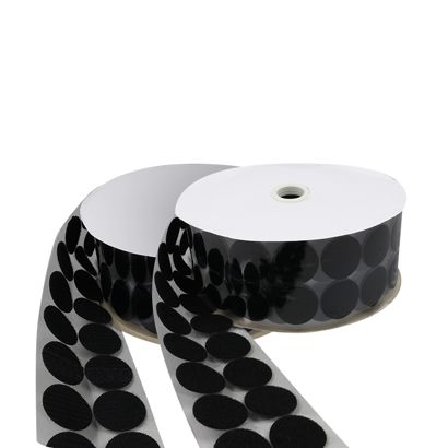 Pastilles auto-agrippantes en rouleau, 45 mm | null | crochet