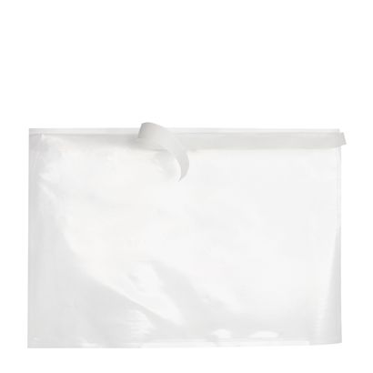 Lieferscheintaschen, unbedruckt, PE-Folie, transparent A5 | Breitseite
