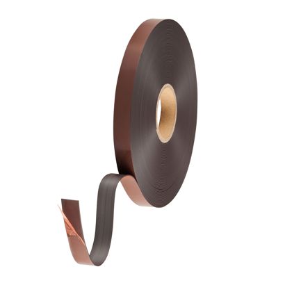 Magnetband mit Gegenstück, selbstklebend 25,4 mm | B - Premiumkleber