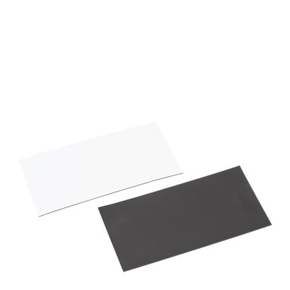 Wiederbeschreibbare Magnetetiketten, Magnetstreifen 50 x 100 mm