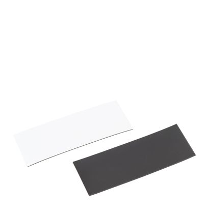 Wiederbeschreibbare Magnetetiketten, Magnetstreifen 30 x 80 mm