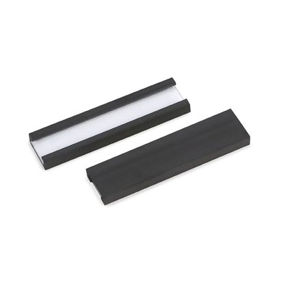 Etikettenhalter, C-Profil, magnetisch,  Abschnitte 10 mm | 40 mm | 