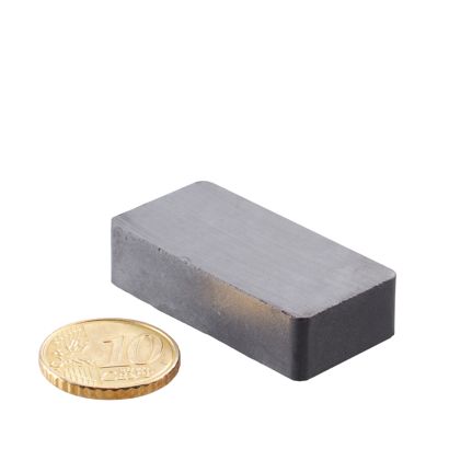 Aimants carrés en ferrite, Y35 40 x 20 mm | 10 mm