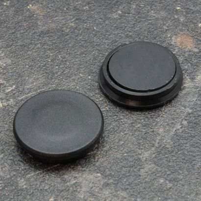 Büromagnet, rund 32 mm | schwarz