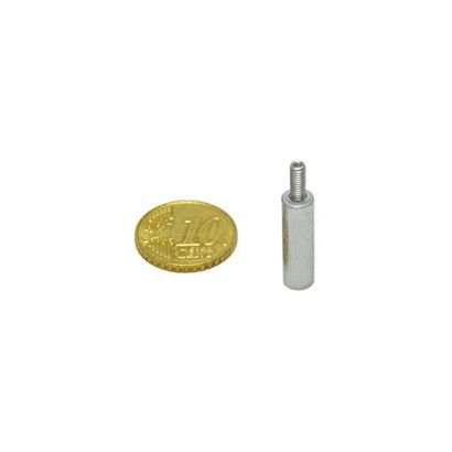 Aimants grappin cylindrique AlNiCo avec filetage 6 mm