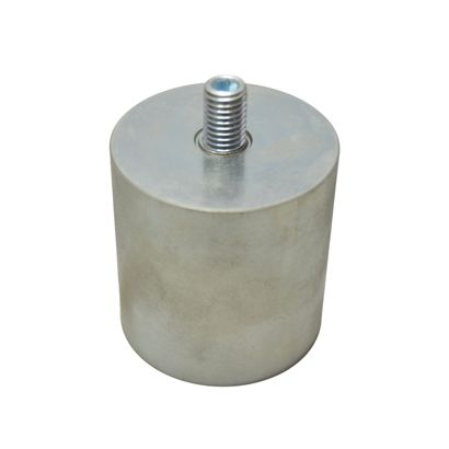 AlNiCo-Stabgreifer mit Gewinde 63 mm