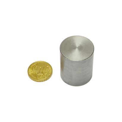 Aimants grappin cylindrique AlNiCo avec boîtier lisse 25 mm