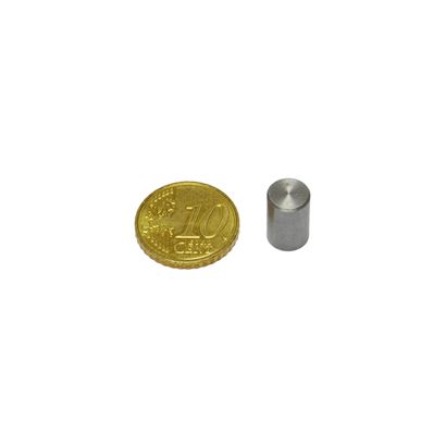 Aimants grappin cylindrique AlNiCo avec boîtier lisse 8 mm