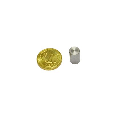 Aimants grappin cylindrique en néodyme avec boîtier lisse 8 mm
