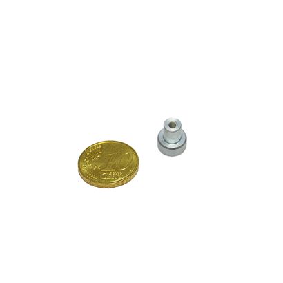 Aimants en pot SmCo avec manchon fileté 10 mm