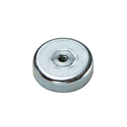 Aimants en pot en ferrite avec filetage intérieur 