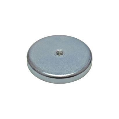 Aimants en pot en ferrite avec filetage intérieur 80 mm | M8 | 10 mm