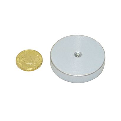 Neodym-Topfmagnete mit Innengewinde 40 mm