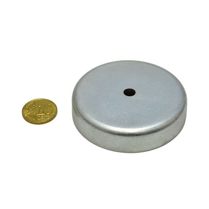 Aimants en pot en ferrite avec alésage de cylindre 63 mm | ferrite|acier 