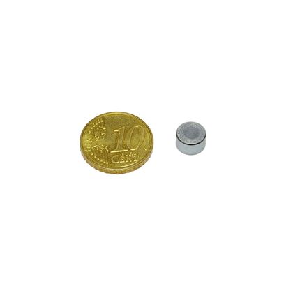 Aimants en pot en néodyme à coller 8 mm | 4,5 mm