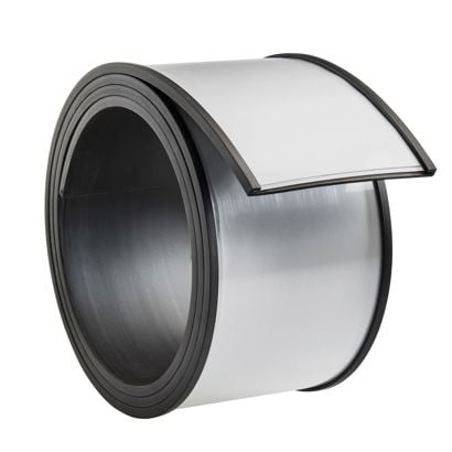 Etikettenhalter, C-Profil, magnetisch,  Abschnitte 60 mm | 1.000 mm | 