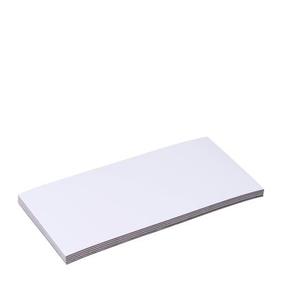 Magnetetiketten beschreibbar weiß | 50 x 100 mm
