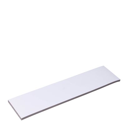 Magnetetiketten beschreibbar weiß | 50 x 200 mm