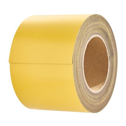 Magnetband farbig 100 mm | gelb | 10 m | 0,85 mm