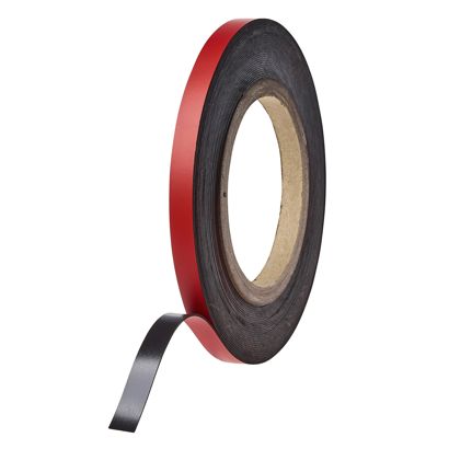Magnetband farbig 10 mm | rot | 10 m | 0,85 mm