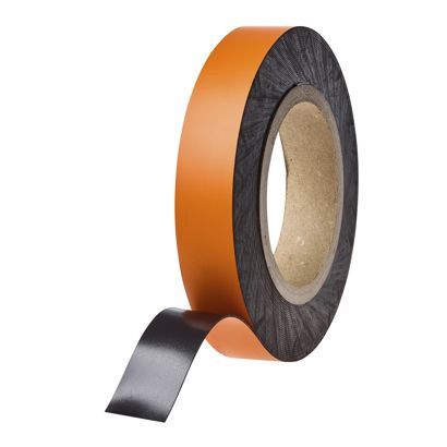 Magnetband farbig 25 mm | orange | 10 m | 0,85 mm