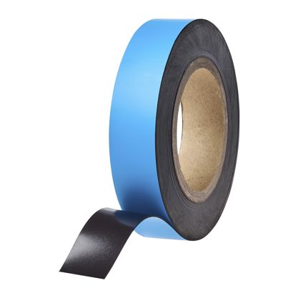 Magnetband farbig 30 mm | hellblau | 10 m | 0,85 mm