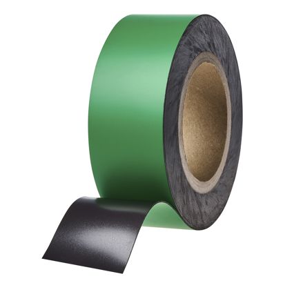 Magnetband farbig 50 mm | grün | 10 m | 0,85 mm