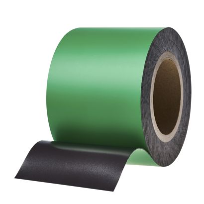Magnetband farbig 100 mm | grün | 10 m | 0,85 mm