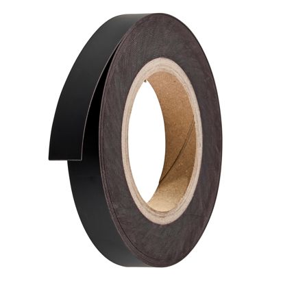Magnetband farbig 20 mm | schwarz | 10 m | 0,85 mm