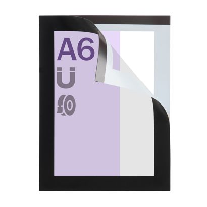 Magnetrahmen A6, selbstklebend schwarz