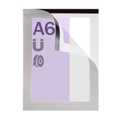 Magnetrahmen A6, selbstklebend silber