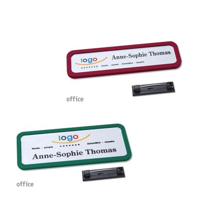 Porte-badges avec épingle OFFICE 