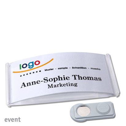 Namensschilder EVENT, magnetisch smag® Magnet | 75 x 37 mm