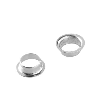 Ösen für Papier vernickelt | Nr. 8E kurz - Ø 5,5mm - L 2,6mm