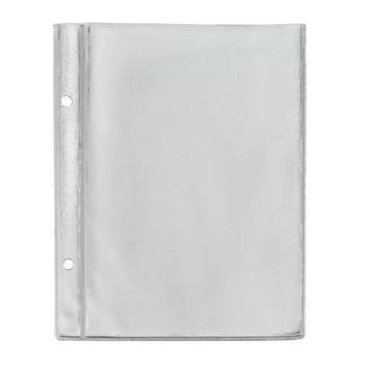 Pochettes perforées A6, PVC souple 140 microns 