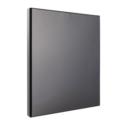 Präsentationsringbuch A4 schwarz | 16 mm | PVC | 2-D-Ring-Mechanik