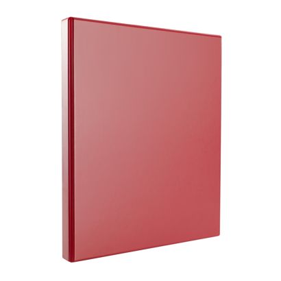 Präsentationsringbuch A4 rot | 16 mm | PVC | 2-D-Ring-Mechanik