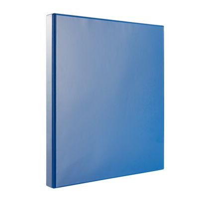 Präsentationsringbuch A4 blau | 16 mm | PVC | 2-D-Ring-Mechanik