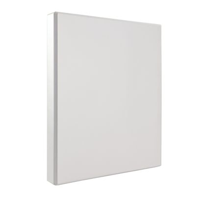 Präsentationsringbuch A4 weiß | 25 mm | PVC | 2-D-Ring-Mechanik