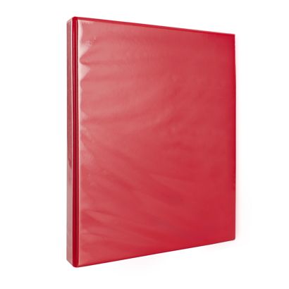 Präsentationsringbuch A4 rot | 25 mm | PVC | 2-D-Ring-Mechanik