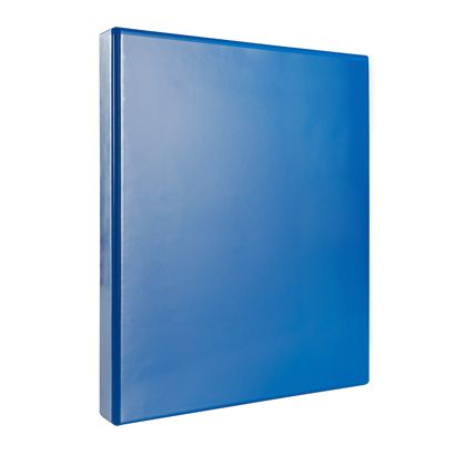 Präsentationsringbuch A4 blau | 25 mm | PVC | 2-D-Ring-Mechanik