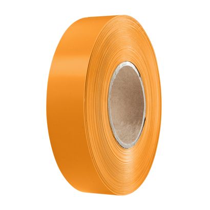 Einlegestreifen für Scannerschienen orange  | PVC 