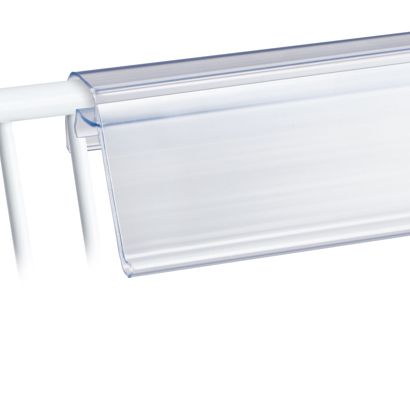 Scannerschiene KE für Drahtkörbe 980 mm | transparent 
