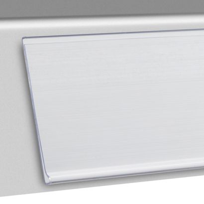 Scannerschiene DBR, selbstklebend 45 mm | 100 mm | transparent  | zum Kleben (Standardklebeband) 