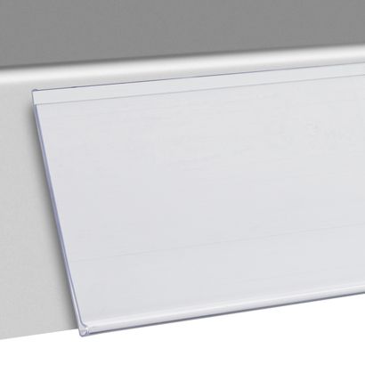 Scannerschiene DBR, selbstklebend 55 mm | 100 mm | transparent  | zum Kleben (Standardklebeband) 