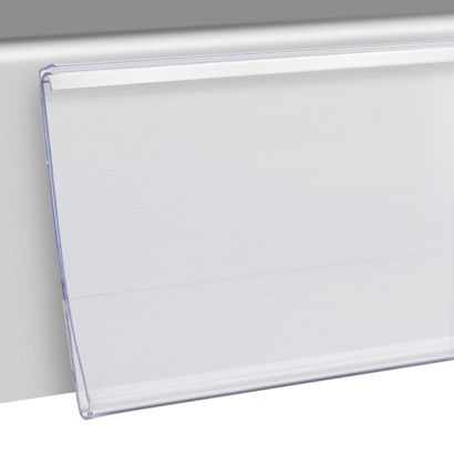 Scannerschiene DBR, selbstklebend, mit C-Raste 73 mm | 100 mm | zum Kleben (Standardklebeband) 